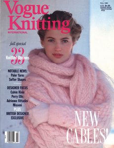 Vogue Knitting Fall 1990