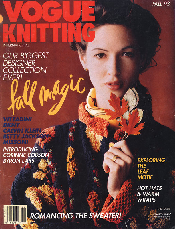 Vogue Knitting Fall 1993