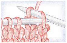 basic knit bind-off