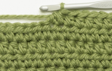 decreasing one half double crochet