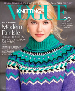 Vogue Knitting Fall 2018