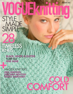 Vogue Knitting Holiday 2014