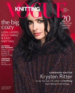 Vogue Knitting Late Winter 2018