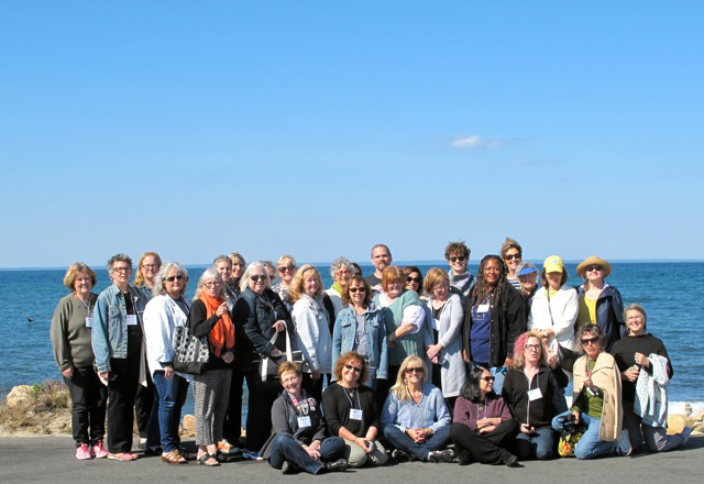 Vogue Knitting LIVE! Destination Experience 2014: North Light Fibers, Block Island, RI