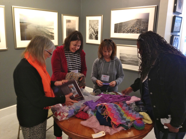 Vogue Knitting LIVE! Destination Experience 2014: North Light Fibers, Block Island, RI